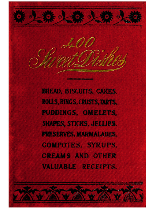 Title details for 400 Sweet Dishes Suitable for Confectioners Cooks etc. by Madame Ryty - Available
